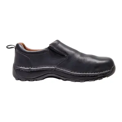 RED WING Safety Shoes Black Leather Mens UK 7