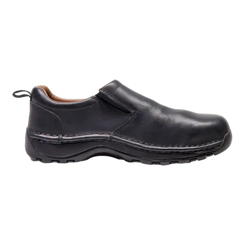RED WING Safety Shoes Black Leather Mens UK 7