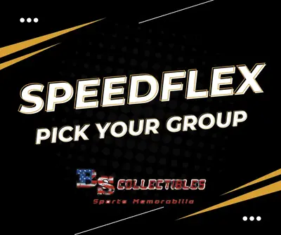 BS Collectibles Factory Sealed SpeedFlex. Pick Your Group!