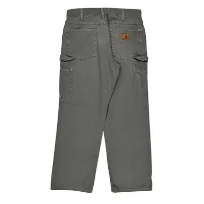 Carhartt Carpenter Trousers - 32? Waist Grey Cotton