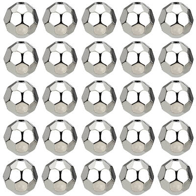 60Pcs CCB Plastic Beads