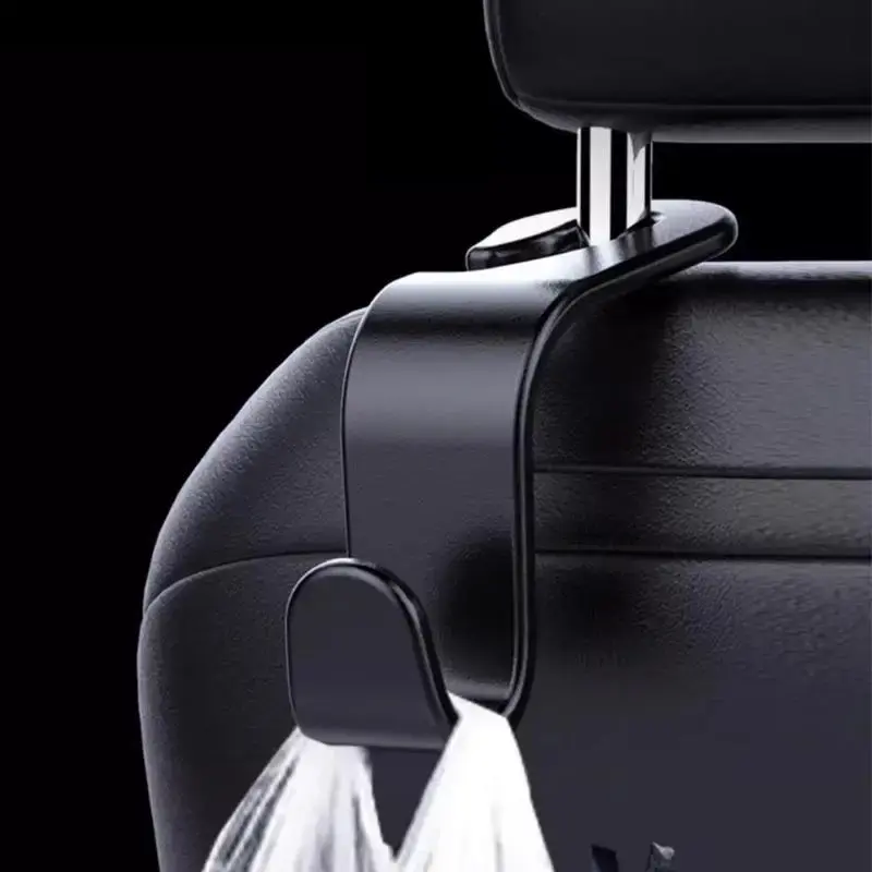 Mini Portable Car Seat Back Hook, 1 Set Car Seat Back Hanging Bag Holder, Multifunctional Car Storage Hook, Car Interior Acce...