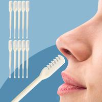 Double-ended Nose Hair Trimmer, 10pcs/set Portable Manual Nose Hair Shaver, Nose Hair Cleaning Tool, Personal Care Accessorie...