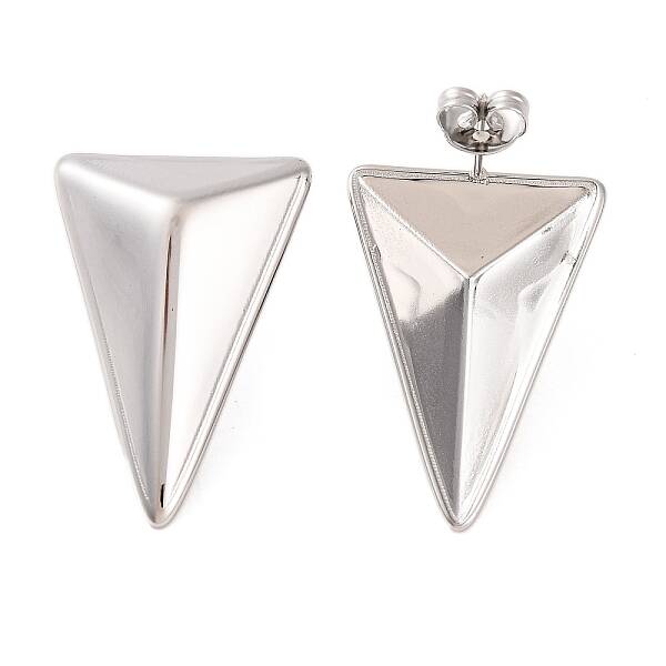 Non-Tarnish 304 Stainless Steel Stud Earrings