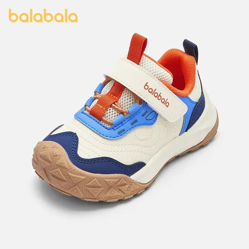 Balabala children's walking shoes boys girls pops shoes children's spring breathable shoes baby outdoor sports shoes