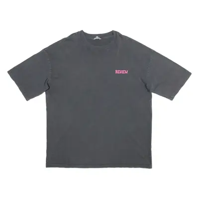REVIEW Womens T-Shirt Grey 2XL