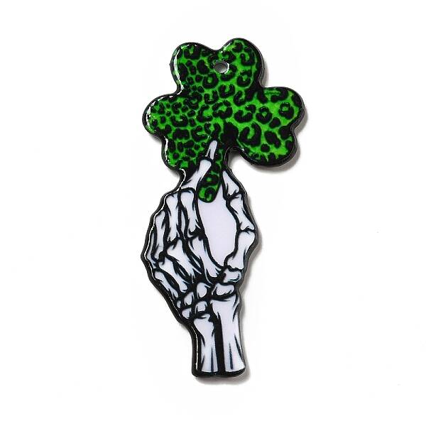 Halloween Printed Acrylic Pendants