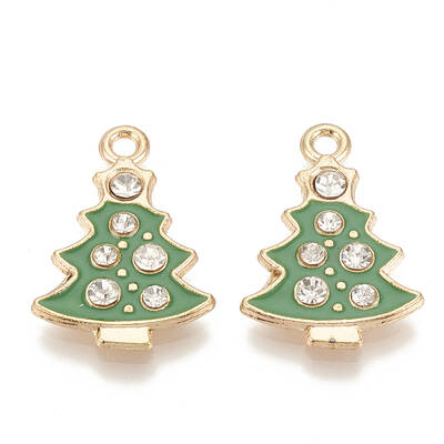Alloy Enamel Pendants