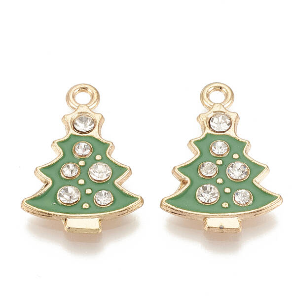 Alloy Enamel Pendants