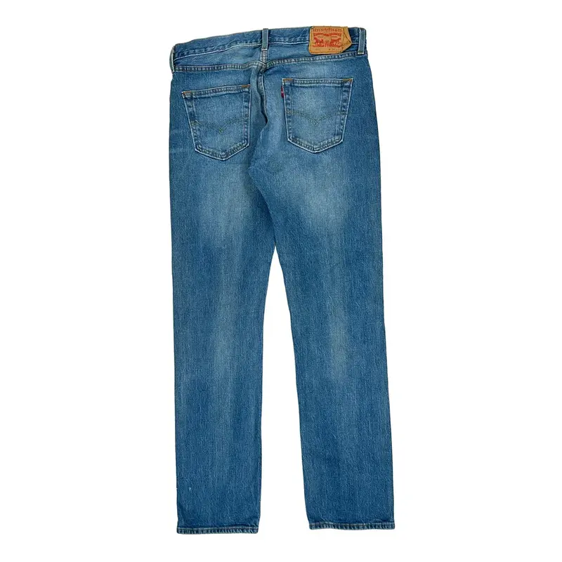 501 Levis Jeans - 34W 33L Blue Cotton