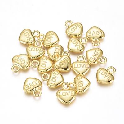Electroplated Alloy Charms