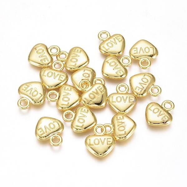 Electroplated Alloy Charms