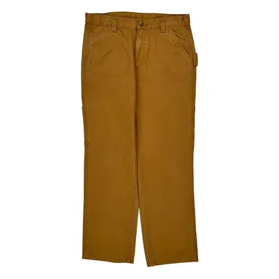 Brahma Carpenter Trousers - 34? Waist Brown Cotton Blend