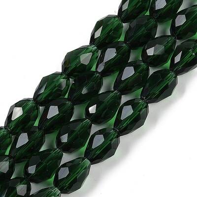 Transparent Glass Beads Strands