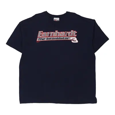Dale Earnhardt Chase Authentics Nascar T-Shirt - 2XL Navy Cotton