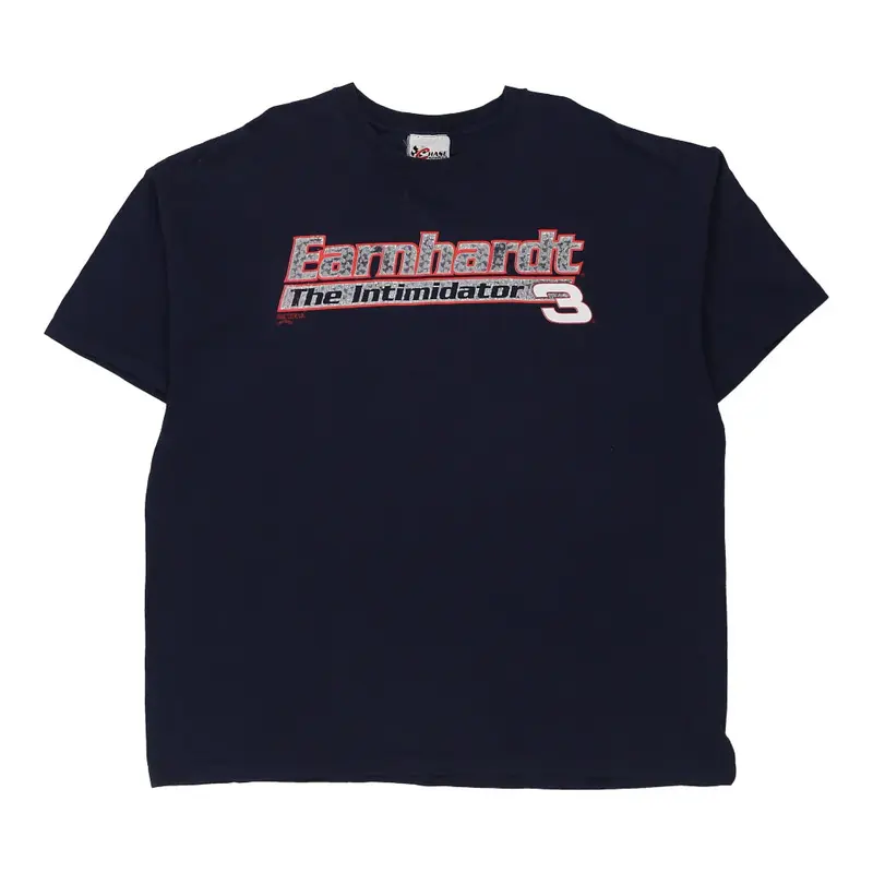 Dale Earnhardt Chase Authentics Nascar T-Shirt - 2XL Navy Cotton