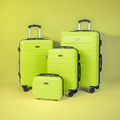 High-quality 4-Piece Luggage Set - Expandable Zipper for 24\