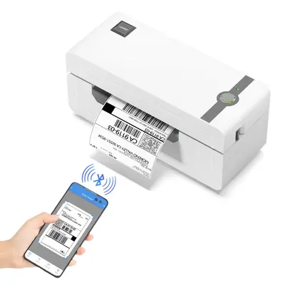 JADENS Thermal Shipping Label Printer 268BT - Bluetooth 4x6inch Labels Shipping Label Printer