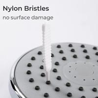 30 Counts Crevice Tiny Brush for Small Hole, Shower Head Cleaner Tool, Tiny Nozzle Opening Gaps & More, Gap Hole Anti-Cloggin...