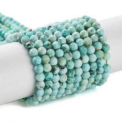 Natural Peruvian Turquoise(Jasper) Beads Strands