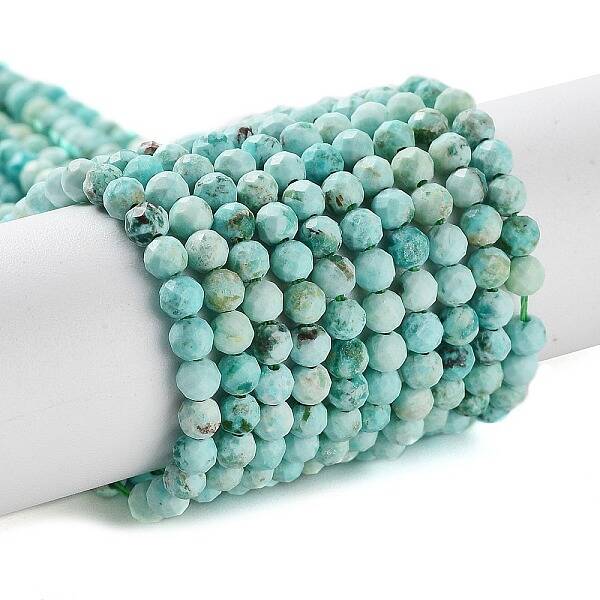 Natural Peruvian Turquoise(Jasper) Beads Strands