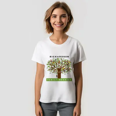 Personalized Family Reunion Vacation Keepsake TShirt