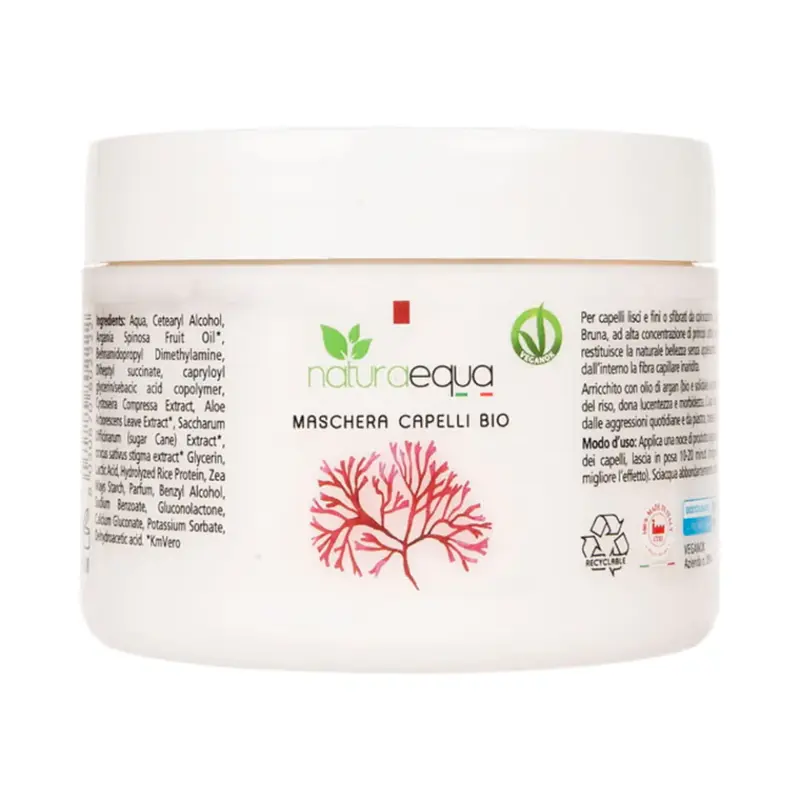 Naturaequa Brown Restructuring Algae Hair Mask, 250 ml