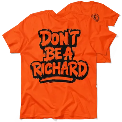 Richard  - Safety Orange T-Shirt