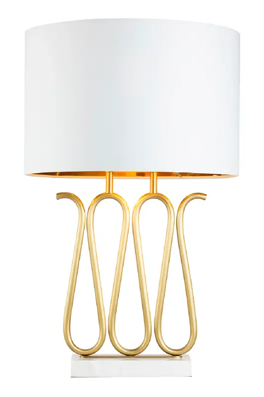 Brass & Marble Table Lamp | Liang & Eimil Harp