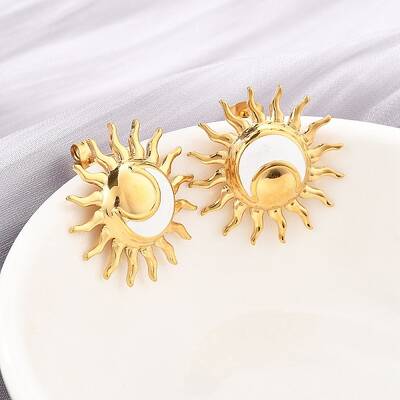 304 Stainless Steel Stud Earrings