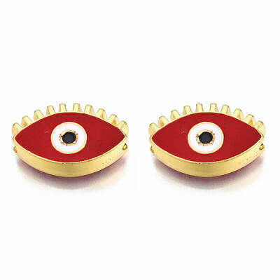 Rack Plating Alloy Enamel Pendants