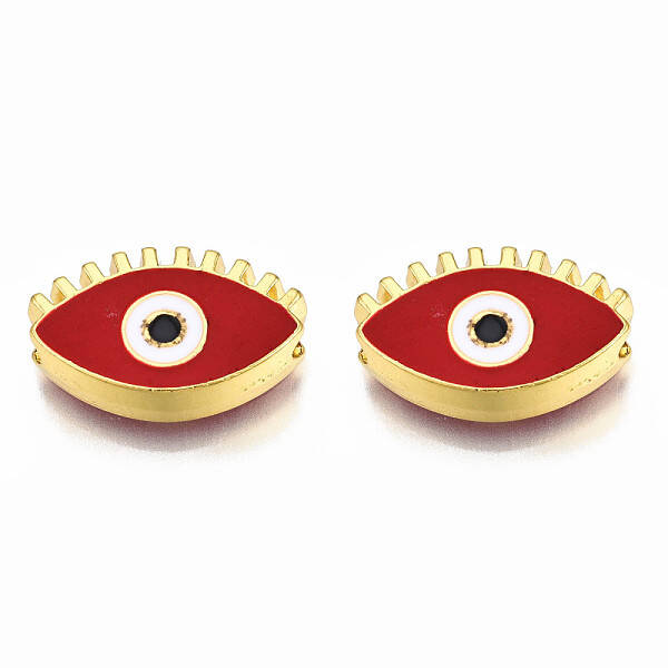 Rack Plating Alloy Enamel Pendants