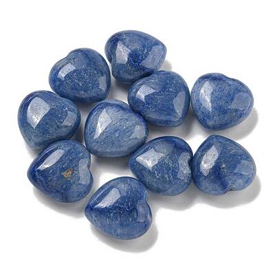 Dyed & Heated Natural Blue Aventurine Beads