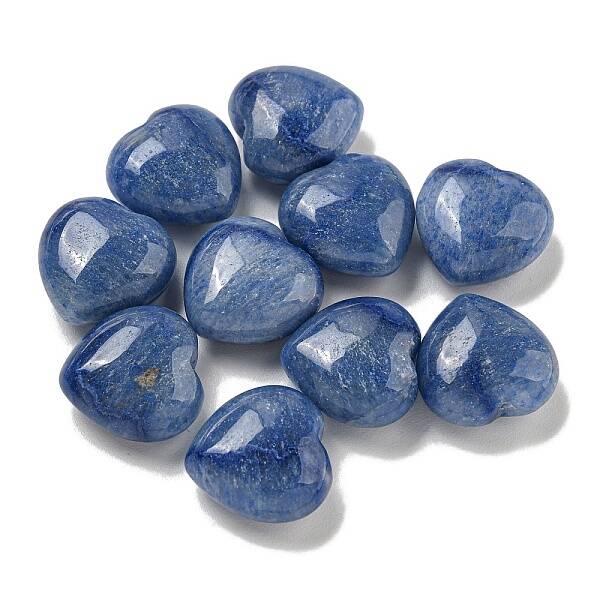 Dyed & Heated Natural Blue Aventurine Beads