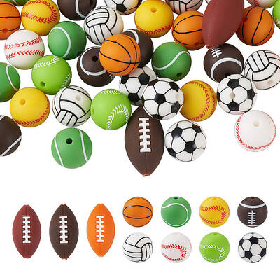 12 Style Silicone Beads