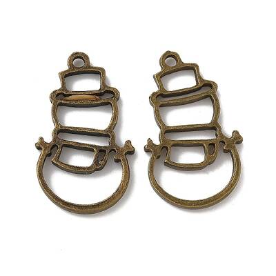 Alloy Open Back Bezel Pendants