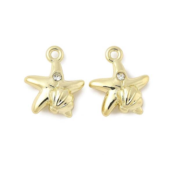 Alloy Rhinestone Charms
