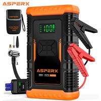 AsperX AX260 Jump Starter with Air Compressor, 3000A/150PSI  Car Battery Jump Starter, 12V Jumper Box Portable with Tire Infl...