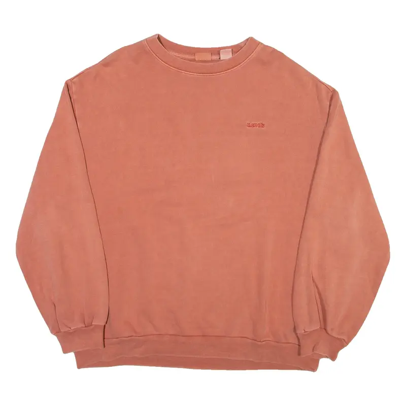 LEVI'S Mens Sweatshirt Orange S