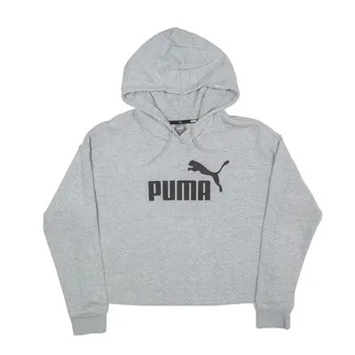 PUMA Hoodie Grey Pullover Womens XS