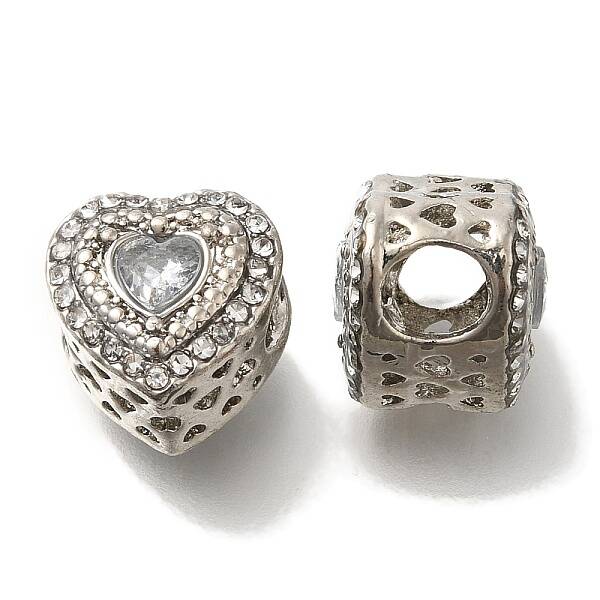 Rack Plating Alloy European Beads
