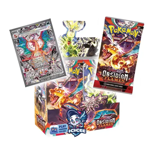 Pokemon TCG: Obsidian Flames Pack/ Booster Box (English)