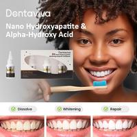 Nano Hydroxyapatite & Alpha-Hydroxy Acid Ampoule Toothpaste – Advanced Enamel Repair & Gentle Whitening, 5X More Effective ...