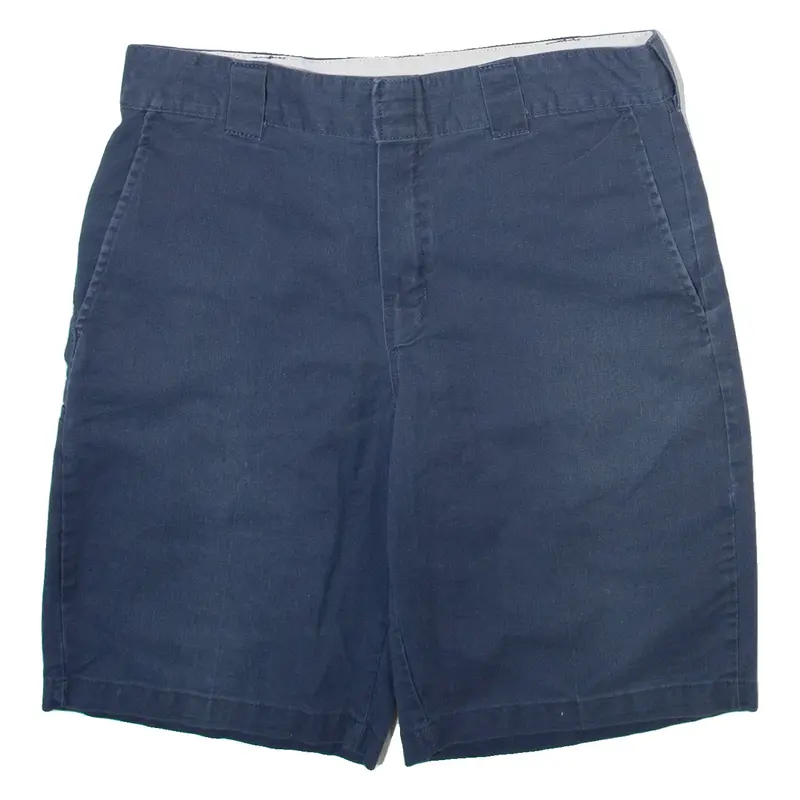 DICKIES Mens Workwear Shorts Blue Relaxed M W34