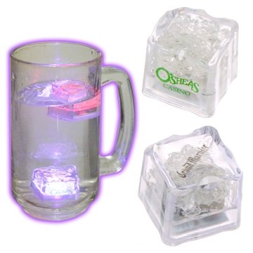 300 Custom Light Up Ice Cube - Reusable & Cold Activated