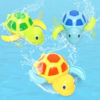 Cute Turtle Design Wind Up Toy, 1 Count Cartoon Turtle Bath Toy, Swimming Turtle Toys, Fun Bathing Toy for Shower Bathtub Swi...