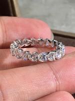 Fashion Artificial Zircon Decorated Ring for Women, Fashion Elegant Jewelry for Party, Daily Clothing Decor, Trendy All-match...