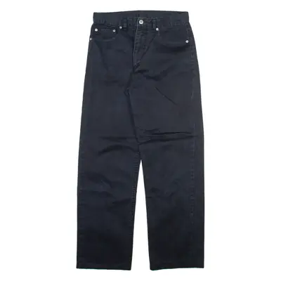TEDDY'S Mens Trousers Blue Regular Straight W28 L29