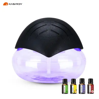 Kasardy Purifier Air Washer, Air Fresher Aroma Diffuser for Home, Office, Air Fresher with 7 LED Color Changing Mood Light (B...