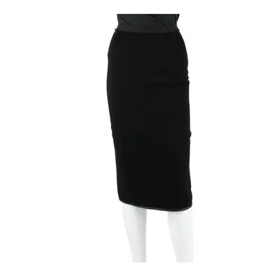 DSQUARED2 Midi Pencil Skirt Black Womens XS